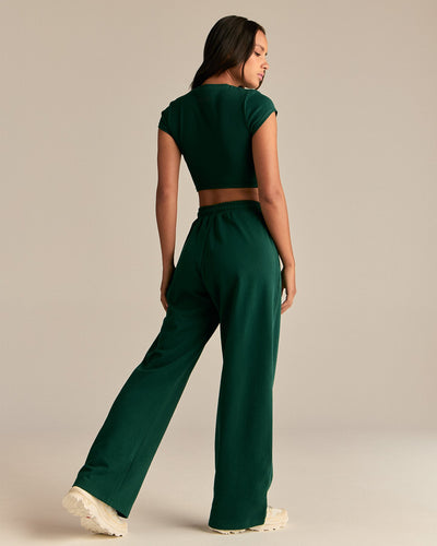 Comfort Lightweight Sweat Squad Joggers | Emerald