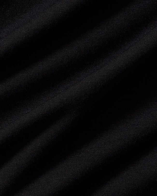 Smooth Contour Cropped Short Sleeve T-Shirt | Black