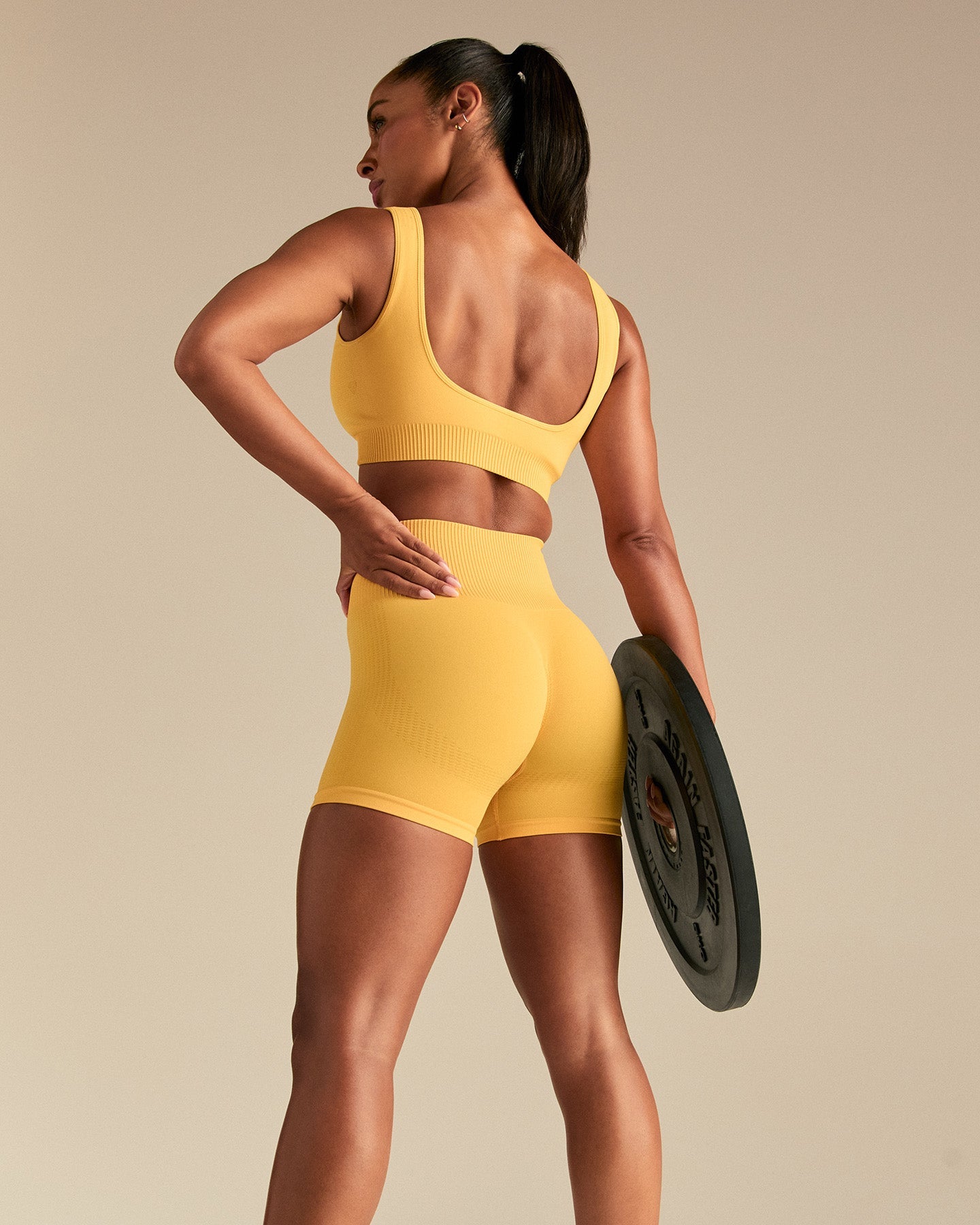 Power Seamless Scrunch Shorts | Mango