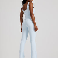 Essential Mini Flared Leggings | Icy Blue