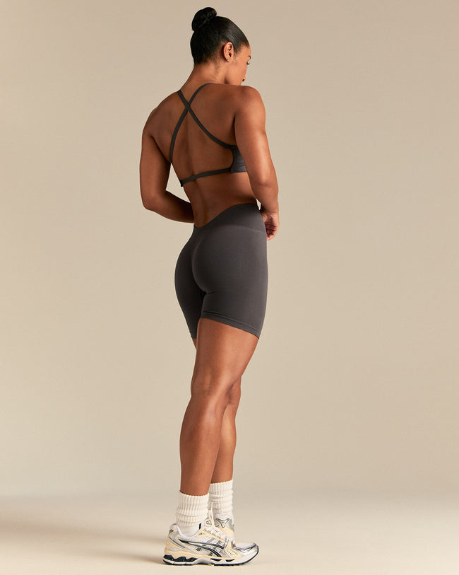 Define 2.0 Seamless Low Back Shorts | Graphite