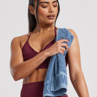 Small Sweat Towel | Smoke Blue