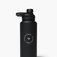 Stainless Steel Sports Bottle | Black