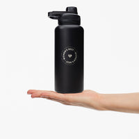 Stainless Steel Sports Bottle | Black