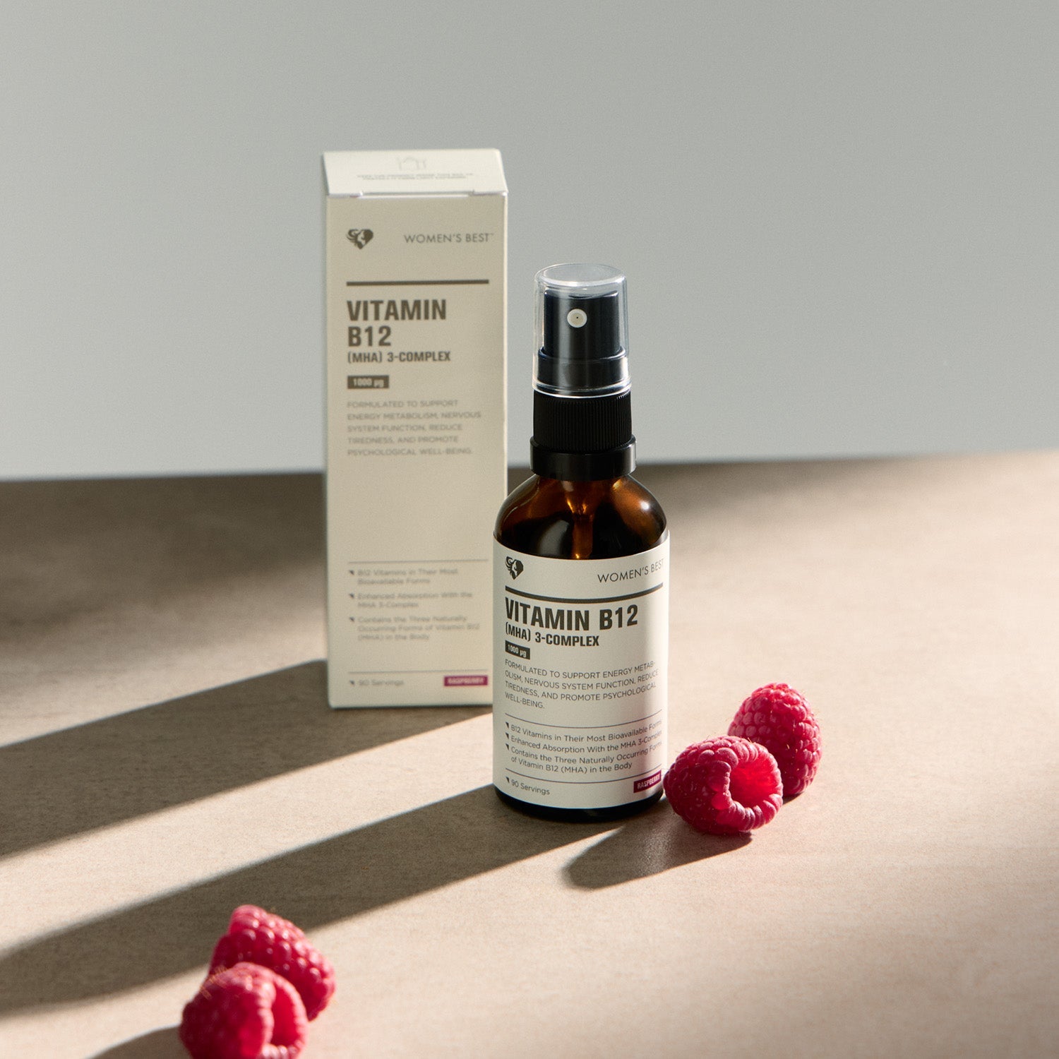 Vitamin B12 (MHA) 3-Complex Spray 1000µg