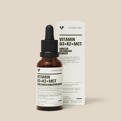 Vitamin D3 + K2 + MCT 10,000IU Liquid Drops