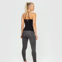 Essential Built-in Bra Tank | Black