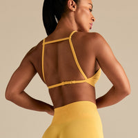 Define 2.0 Seamless High Neck Backless Bra | Mango