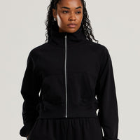Comfort Light Full Zip Sweat | Black