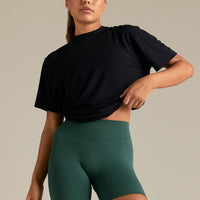 Comfort Oversized Hook Up T-Shirt | Black
