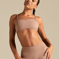 Emphasize Minimal Bra | Mauve Taupe