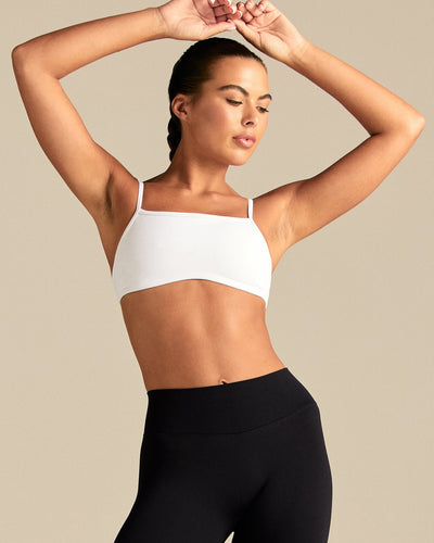 Emphasize Minimal Bra | White