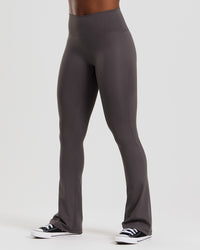 Essential Mini Flared Leggings | Graphite