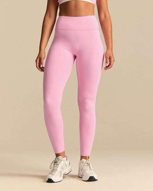 Essential High Waist Leggings | Candy Pink