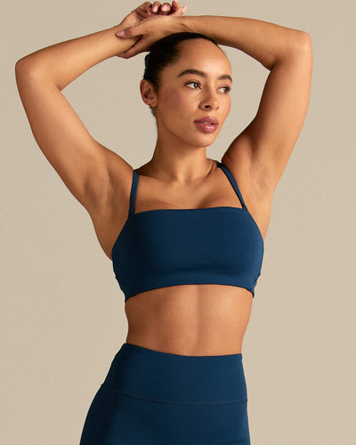Essential Bandeau Convertible Bra | True Navy