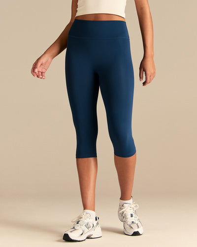 Essential Capri Leggings | True Navy