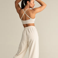 Motion Seamless Racer Front Bra | Off White
