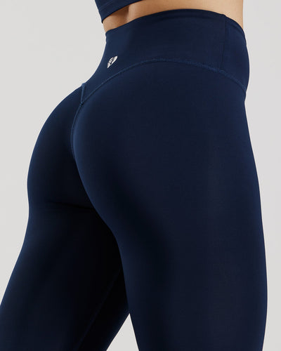 Essential High Waist Leggings | Sapphire Blue