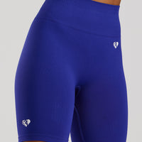 Power Seamless Cycling Shorts | Royal Blue