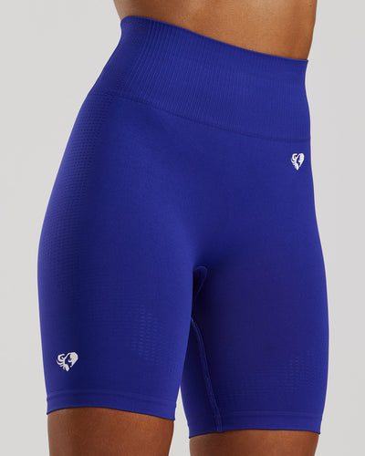 Power Seamless Cycling Shorts | Royal Blue