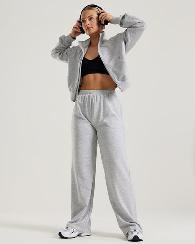 Grey joggers women online