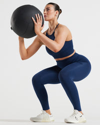 Define Scrunch Seamless Leggings | Sapphire Blue