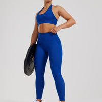 Motion Seamless Scrunch Leggings | Galactic Blue