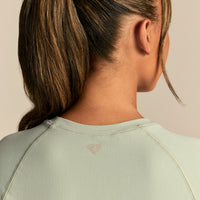 Power Short Sleeve Top | Calming Green (2/6)