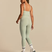 Power Built-In Bra Tank | Calming Green (2/6)