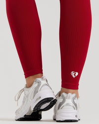 Power Seamless Leggings | Chilli Red