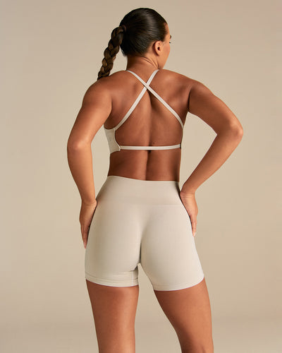 Define 2.0 Cross Back Bra | Stone