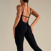 Define 2.0 Seamless Scrunch Adjustable Unitard | Black
