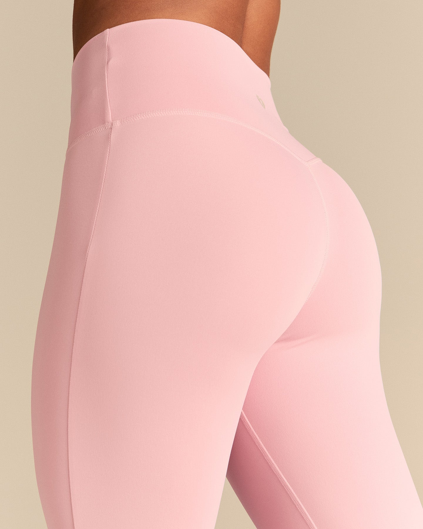 Essential High Waist Flared Leggings | Sweet Pink