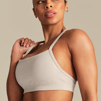 Define 2.0 Seamless Racer Back Bra | Stone
