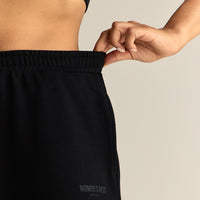 Comfort Lightweight Straight Leg Joggers | Black