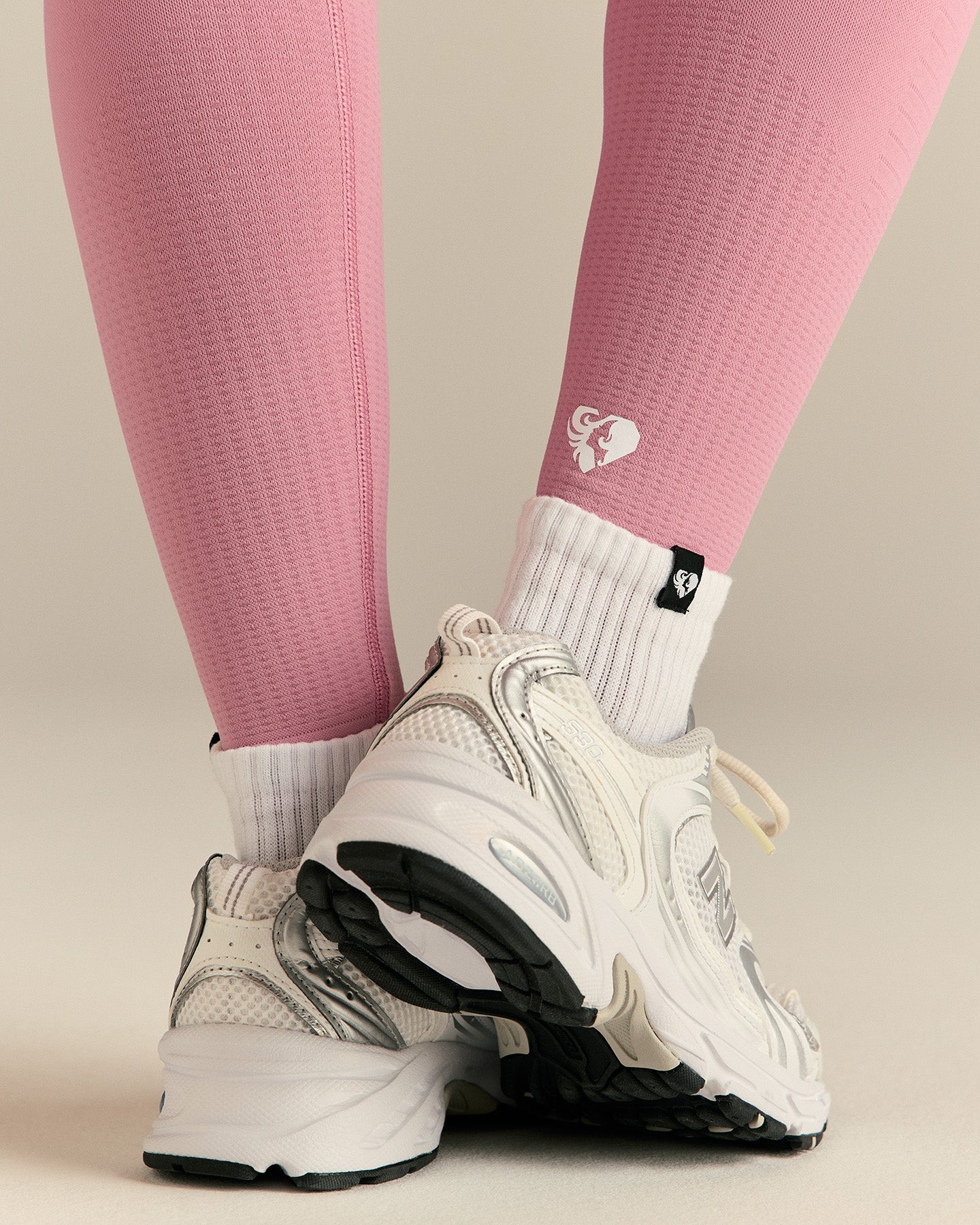 Power Seamless Leggings | Blush Pink