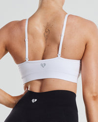 Define Scrunch Seamless Bralette | White