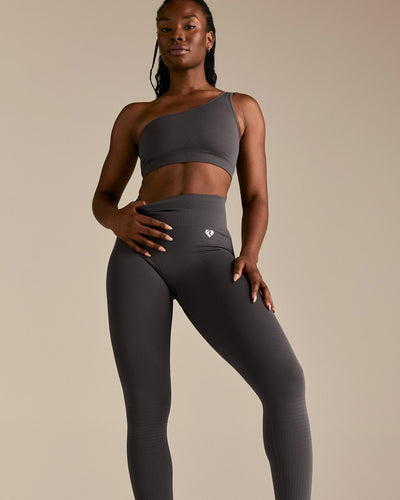 Power Seamless Scrunch Leggings | Graphite
