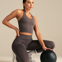 Define 2.0 Seamless Halter Tank | Slate Grey
