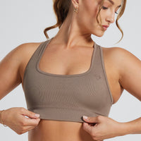 Motion Seamless Racer Back Bra | Caribou