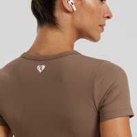 Essential Cropped Short Sleeve Tee | Caribou