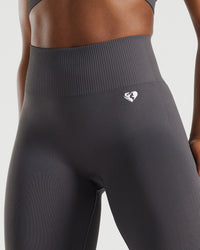 Power Seamless 7/8 Leggings | Graphite