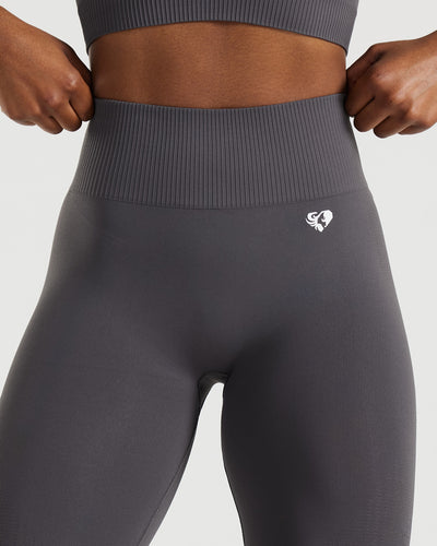 Power Seamless Leggings Graphite M