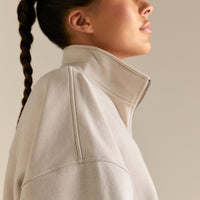 Comfort Outdoor 1/4 Zip Graphic Sweat | Stone