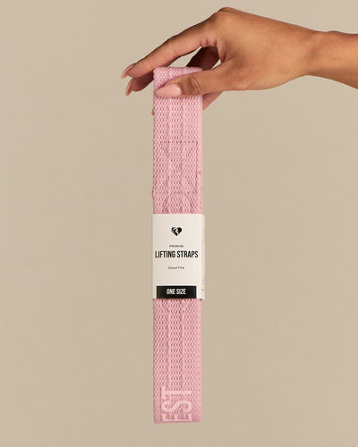 Silicone Lifting Straps | Sweet Pink