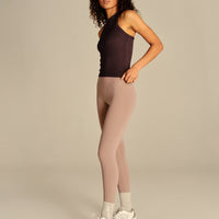 Comfort Ribbed Midi Tank | Cafe Noir