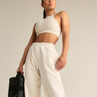 Motion Seamless Racer Front Bra | Off White