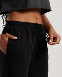 Comfort Light Straight Leg Joggers | Black