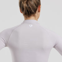 Define 2.0 Seamless Full Zip Midi Jacket | Steel Grey