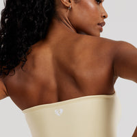 Define 2.0 Seamless Longline Bandeau Bra | Vanilla